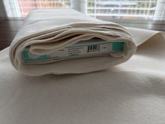 Wool Felt Fabric, Off-White, 20% Wool & 80% Rayon, 4.25 Yards, 37″ Wide