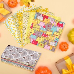 70 Pcs 10″x10″ Cotton Fabric Squares Assorted Floral Printed Quilting Patchwork