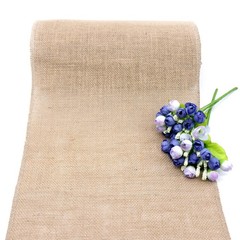 12 Inch x 10 Yard Natural Burlap Fabric Roll For Wedding Crafts Home Decor DIY