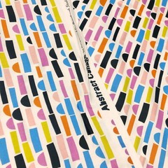 1 Yard Abstract Collage Stripe Bright 209192 Ampersand Design Paintbrush Studio