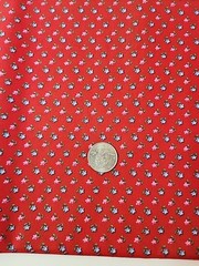 44″ X 2yds Petite Dainty Calico Floral Cotton Sewing Craft Quilting Fabric Vtg