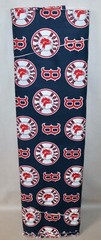 Boston Red Sox ~ Logo Pattern MLB Cotton Fabric 1/4 Yard 9” X 56”