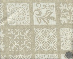 Studio E ~ essentials filigree squares ~ tonal tan ~ 2.5 yds