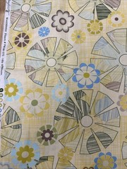 Free Spirit In My Room Jenean Morrison Lazy Afternoon PWJM 070 Floral 44 W 1 yd