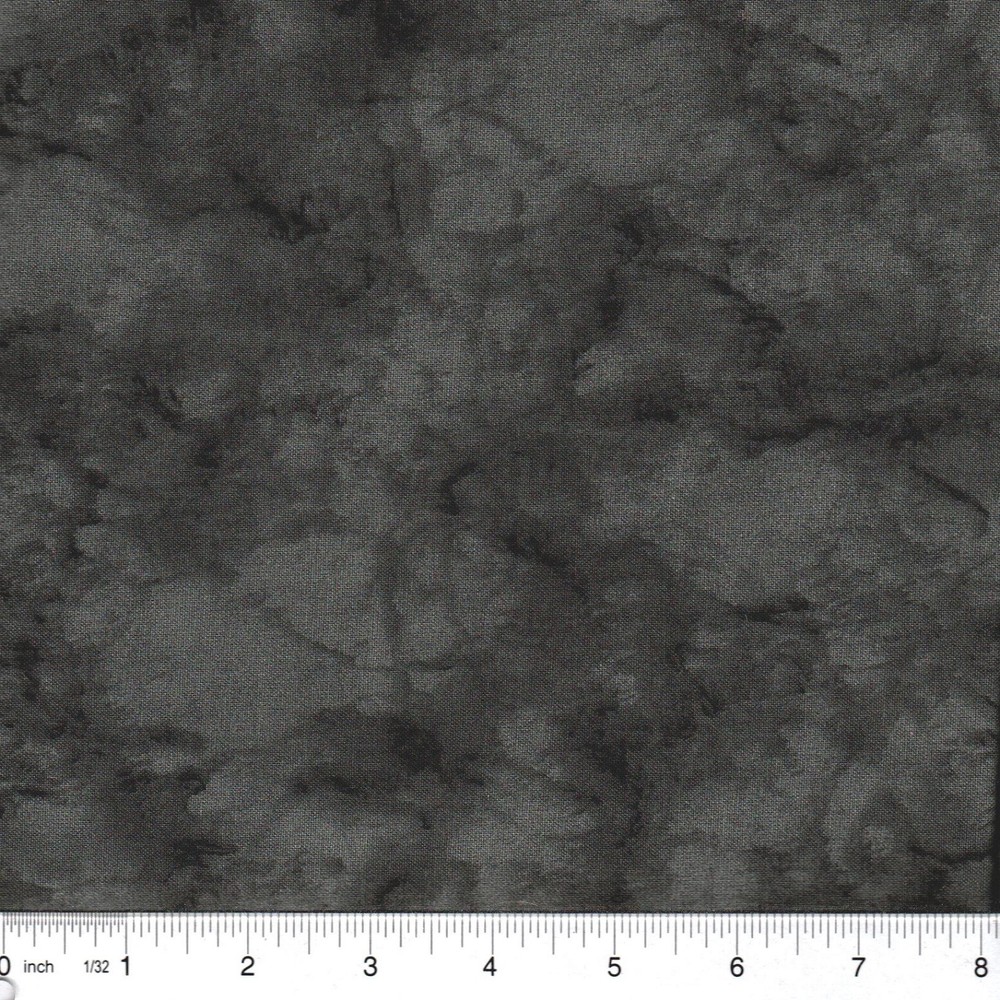 Dark Gray Marble Stone 100% Cotton Fabric by the 1/4 yard