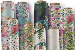 Bloomsbury A Bloom of One’s Own AGF 44726 100% Cotton Fabric half yd cont cuts