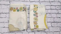 Vintage 1970’s Princess Fabrics Inc Nursery Pattern Woodland Critters Cotton