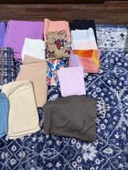 Knit Pieces Lot, Multicolor Mixed Colors & Patterns