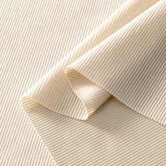 1 Yard Corduroy Fabric, 60″ Wide Cream White Sofa Fabric, Breathable Apparel Fab