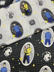 STAR TREK Spock KIRK Camelot Cotton Fabric Fat Quarter Bundle
