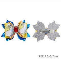 Princess Pre-cut faux leather bow kit PREMIUM DIY KIT Snow White 3″ 1233403