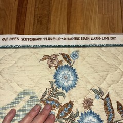 Sturbridge Village Quilted Fabric 55 x 36 Inches Authorized Reproduction