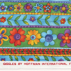 Boho Bugs Flowers Stripes Giggles Hoffman International Cotton Fabric 28″ L READ