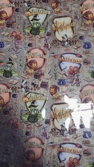 2 Harry Potter half-Yard TPU Clear Vinyl .4mm Print Purse Sewing Custom 18×48