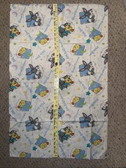 VINTAGE TWEETY BIRD~BUGS BUNNY BABY SLEEPING 1998 Looney Tunes FABRIC