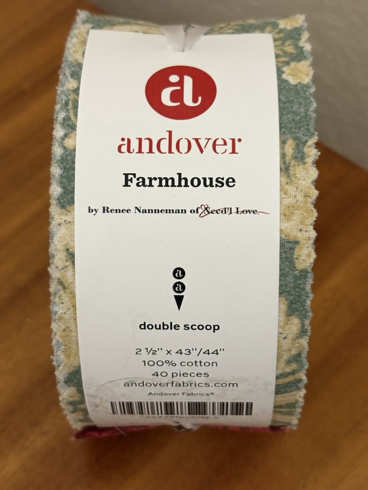 Jelly Roll by RENEE NANNEMAN of Need’l Love For Andover – FARMHOUSE