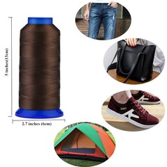 Selric [1500Yards / 36 Colors Available] UV 210D/3 T70 #69, Chocolate Brown