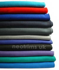 Rib Knit Fabric Waistband Cuffing Stretch Material,2×2 Polyester Sports,Neotrims