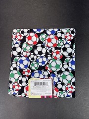 Single Brand 100% Cotton Fat Quarter Soccer Onyx Pattern