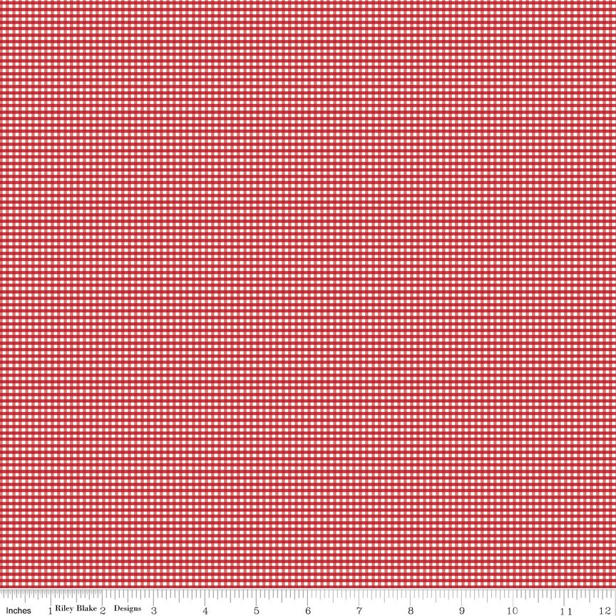MICRO GINGHAM Basics 455 Jazzberry Riley Blake
