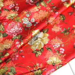 Ancient Costume Chinese Dress Baby Clothes Kimono Cos Silk Satin Sewing Fabric