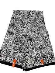 White Black Blenders, Set of 5 Fat Quarters, Quilt Fabric