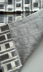 Groundworks Mary Fisher Resolution Frost Designer Fabric Remnant 24″x25″