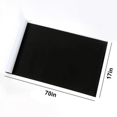 Self Adhesive Black Suede Wrap 17×70 Dash Headliner Fabric