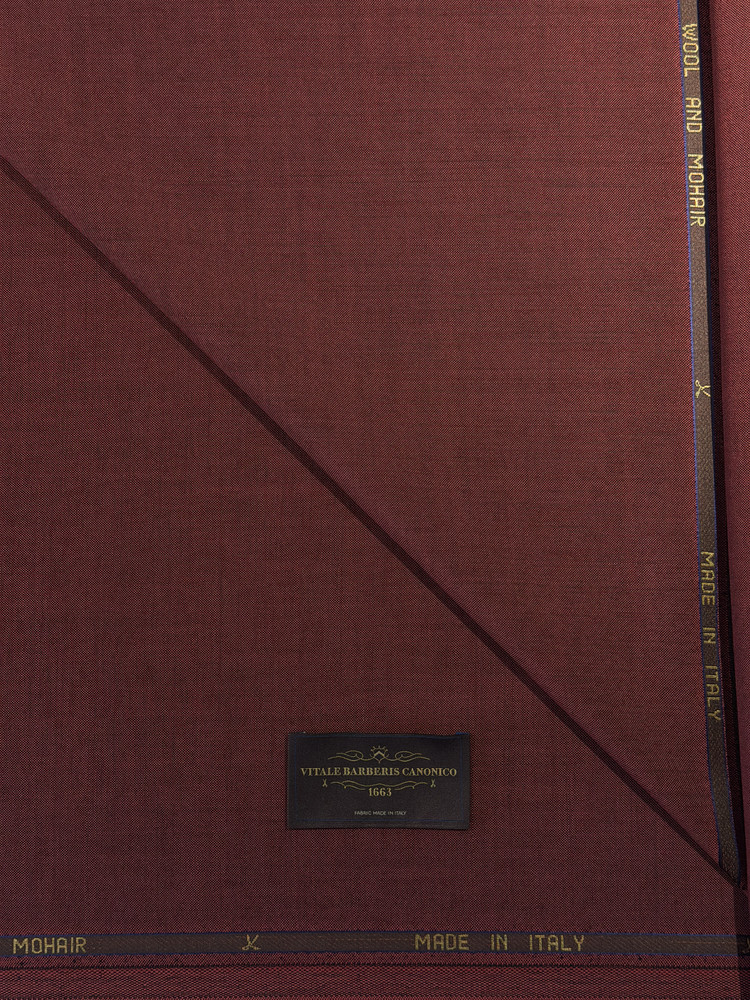 VITALE BARBERIS CANONICO WOOL and MOHAIR – SUITING FABRIC – MADE IN ITALY- 3.5M