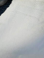 NEW Quality UPHOLSTERY FABRIC Classic White Reticulate SNAKE SKIN 3 YARDS 50″ W