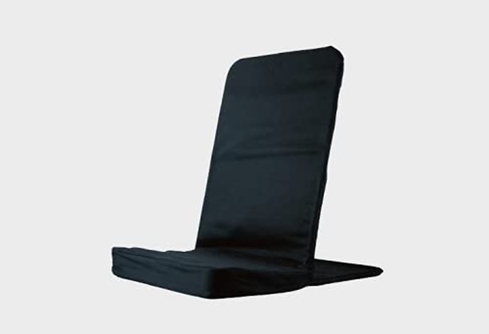 Original BackJack-Made in The USA- Black Cotton Fabric Lightweight Floor Seat…