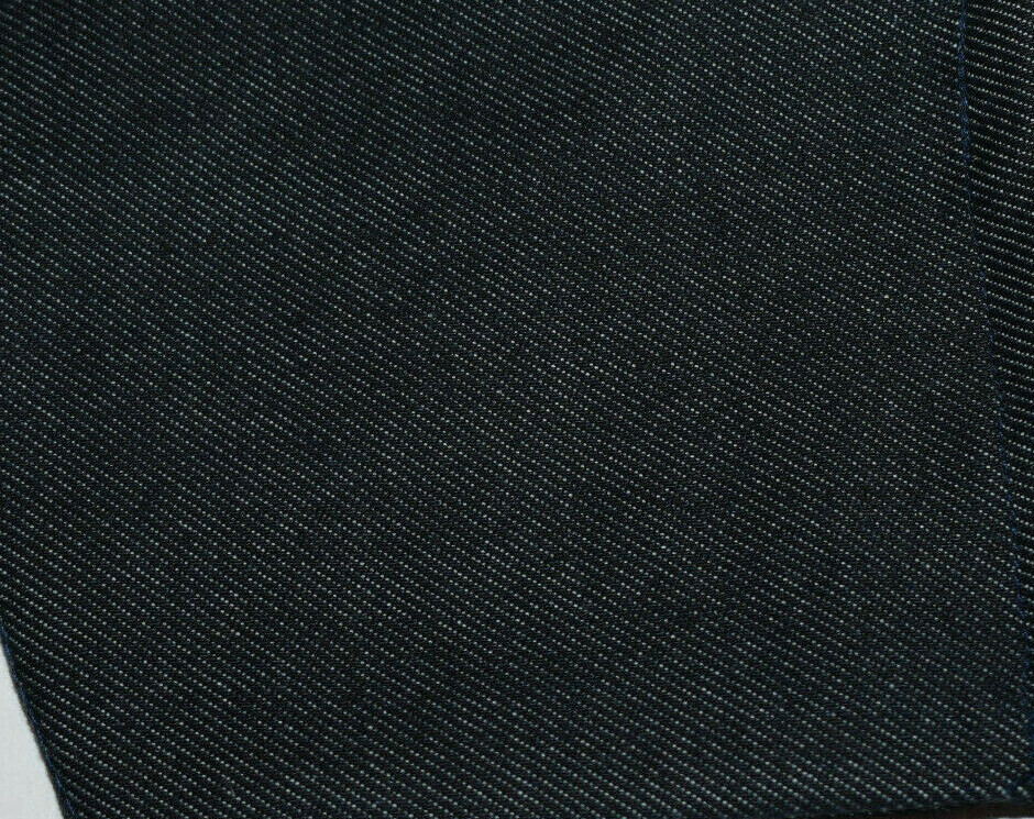 by the yard dark blue denim 5% stretch Fabric 50″ medium heavy weight cotton
