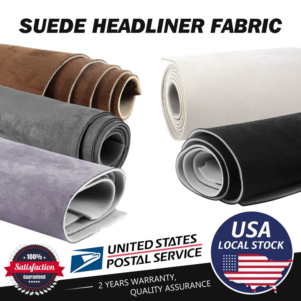 Foam Backed Automotive Headliner Fabric Sunroof Upholstery Craft 60″ Wide