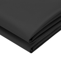 63×39.4in Faux Leather Sheets, Faux Leather Fabric Vinyl PU, Black