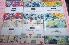 Lot of 12 Charm Packs New Moda & Riley Blake