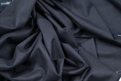 Vintage Super 120’s Wool & Cashmere 3m Made in England Anthracite Grey