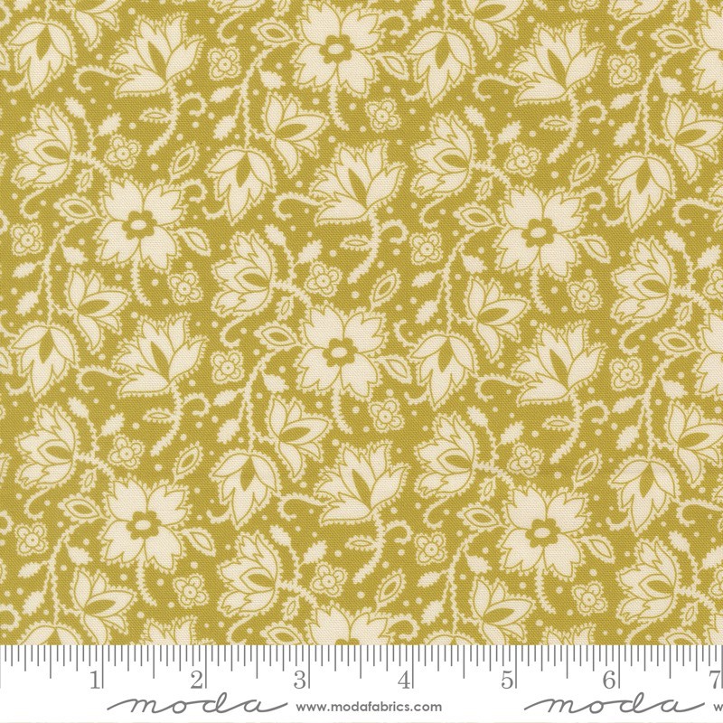 Parlor 11963 17 Soul Shine Pesto by Crystal Manning for Moda – by the half-yard