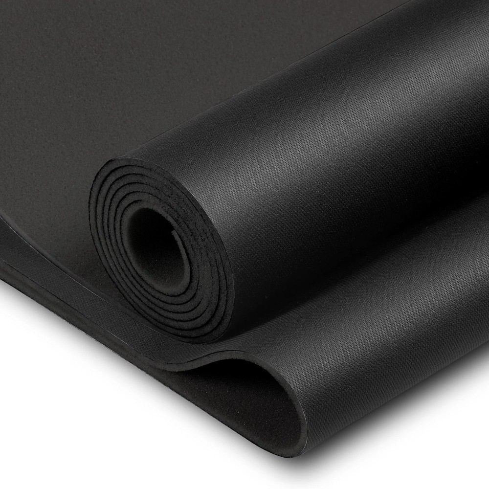 1/8″ Thick Flat Knit Headliner Fabric Foam Auto Roof Repair Upholstery Black