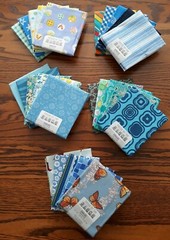 25 BLUES Designs by The Piece Fat Quarters