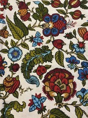 Upholstery Weight Fabric, 204” Wide By 84” Long, Four 51” Wide Sections, VGC
