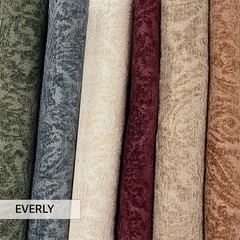 EVERLY – BOUCLE WRAP PAISLEY DESIGN JACQUARD UPHOLSTERY FABRIC BY THE YARD