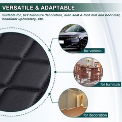 Vinyl Faux Leather Car Upholstery Fabric Foam Backed Headliner Sold By Yard