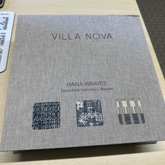 Fabric Sample Book Villa Nova 32 Pages 10×8” + 16 Half Pages