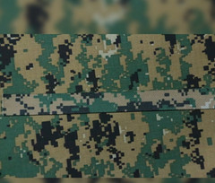 Digital Camouflage Webbing Non-elastic Edging Strips Bag Strap f DIY 2.5cm Width