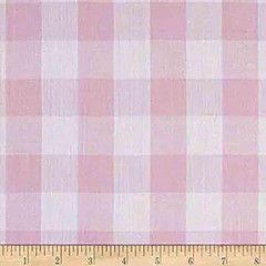 60″ Poly-Cotton 1″ Gingham Check x 3 Yd Craft Cut