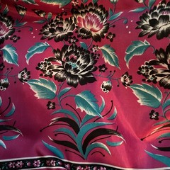 Unbranded polyester Made in Japan Fabric 44 inches x 5.5 yards approximately