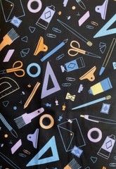 FIGO FABRICS-DIY #90198-99 – STATIONARY BY AMY VAN LUIJK– 1 1/8 YARD