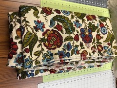Upholstery Weight Fabric, 204” Wide By 84” Long, Four 51” Wide Sections, VGC