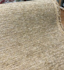 Belgian Chenille Bisque Golden Cream Mesmerize Upholstery Fabric By The Yard
