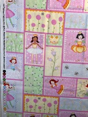 Fabric – OOP Pretty Princess Ballerinas Patchwork Hi-Fashion Cotton BTY x 44” W